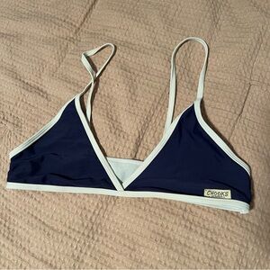 boutine LA/chooks LA fitted top navy blue M